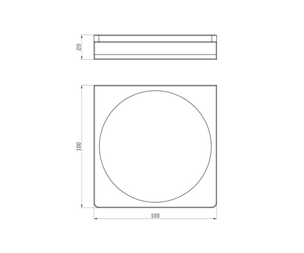 мыльница WONZON & WOGHAND ECLIPSE